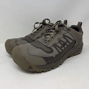 KEEN Utility Reno Low Carbon Fiber Toe Work Shoes Men's 11.5 D Magnet/Steel Grey